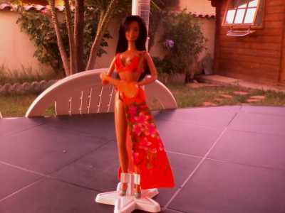 La Barbie Hawaiian del 1978 � l'unica Superstar con i capelli e la pella scura